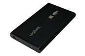 Dysk twardy - akcesoria - LogiLink External HDD enclosure 2.5" SATA USB 3.0 aluminum black - UA0106