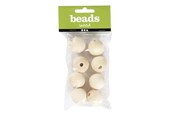Artykuły Artystyczne & Rzemieślnicze - Creativ Company Wooden Beads Ø 25mm 8pcs. - 566700