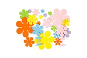 Artykuly Artystyczne & Rzemieslnicze - Creativ Company Foam molds Flowers 100st. - 79020