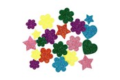 Kreatywne gry - Creativ Company Foamforms Glitter 100pcs. - 790230