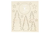 Artykuly Artystyczne & Rzemieslnicze - Creativ Company Create and decorate your wooden Christmas trees - 57886