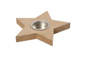 Dekoracje - Creativ Company Tealight holder Star - 56708