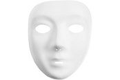 Artykuly Artystyczne & Rzemieslnicze - Creativ Company Mask White Plastic Velour - 592440
