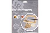 Artykuły Artystyczne & Rzemieślnicze - Creativ Company Imitation Metal Leaf Gold 25 Sheets - 20481