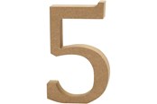 Artykuly Artystyczne & Rzemieslnicze - Creativ Company Number 5 MDF 8cm 1pc. - 56396