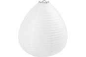 Lampy - Creativ Company Rice Paper Lamp White Drop 27cm - 500282