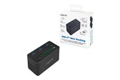Stacja dokująca - LogiLink USB 3.2 Gen 1 docking station USB-C 10-port PD mini black - UA0370