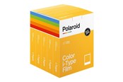 Filmy fotograficzne - Polaroid Color Film i-Type (8 exposures) - White Frame - 5-pack - 006010