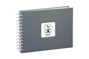 Album na zdjęcia i archiwizacja - Hama "Fine Art" Spiral Album 24 x 17 cm 50 White Pages grey - 2111
