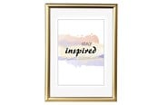 Dekoracje - Hama "Madrid" Plastic Frame gold 30 x 40 cm - 66493