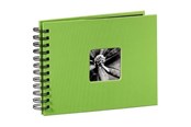 Album na zdjęcia i archiwizacja - Hama "Fine Art" Spiral Album 24 x 17 cm 50 Black Pages kiwi - 113676