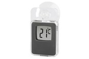Inteligentny dom - Hama Window Thermometer for Indoors and Outdoors Digital 7.5 x 4.6 cm grey - 186397