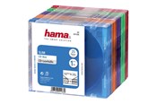 Akcesoria do nośników danych - Hama storage CD slim jewel case - 51166