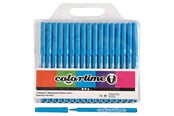 Przybory do pisania i rysowania - Creativ Company Colortime Tusch Light Blue Markers 18pcs. - 373534