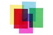 Papier, papier fotograficzny i etykiety - Creativ Company Cellophane Foil Sheets Colored A4 100pcs. - 24000