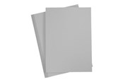 Papier, papier fotograficzny i etykiety - Creativ Company Cardboard - A4 - 20 sheets - steel grey - 21126