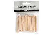 Artykuly Artystyczne & Rzemieslnicze - Creativ Company Wooden Craft Sticks Mini 50 pcs. - 563022