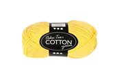 Przedza i akcesoria - Creativ Company Cotton yarn Yellow 50gr 170m - 431040