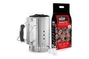 Grill i akcesoria grillowe - Weber Rapidfire Chimney Starter Set - 17631