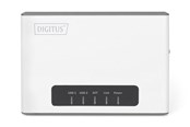 Siec i rozszerzenie sieci bezprzewodowej - DIGITUS DN-13024 2 Port USB 2.0 Wireless Multi-Functional Network Server 300 Mbps - DN-13024