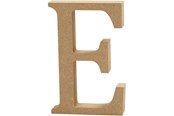 Artykuly Artystyczne & Rzemieslnicze - Creativ Company Letter E MDF 8cm 1pc. - 56364