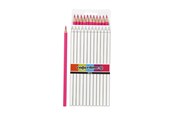 Przybory do pisania i rysowania - Creativ Company Colortime colouring pencils - Pink 12pcs. - 38573
