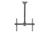 Uchwyty ścienne, uchwyty AV i meble AV - DIGITUS Universal TV Ceiling Mount with Telescopic Height-Adjustment - Max 50 kg - recommended for 70" - DA-90421