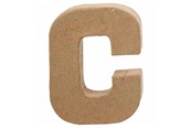 Artykuly Artystyczne & Rzemieslnicze - Creativ Company Letter Papier-mache Small - C - 26641