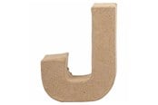 Artykuly Artystyczne & Rzemieslnicze - Creativ Company Letter Papier-mache Small - J - 26648