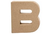 Artykuly Artystyczne & Rzemieslnicze - Creativ Company Letter Papier-mache Small - B - 26640