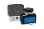 Przybory do pisania i rysowania - Parker Fountain Pen Ink Bottle | Washable Blue QUINK Ink | 57 ml Fountain Pen Refill - 1950377