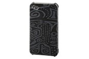 Telefon - Pokrowiec i etui - Hama Mobil Cover iPhone 4/4S 3D Hard Cover Black - 108528