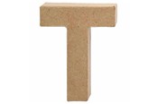 Artykuly Artystyczne & Rzemieslnicze - Creativ Company Letter Papier-mache Small - T - 26658