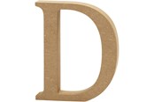 Artykuly Artystyczne & Rzemieslnicze - Creativ Company Letter D MDF 8cm 1pc. - 56363