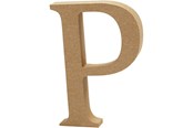 Artykuly Artystyczne & Rzemieslnicze - Creativ Company Letter P MDF 8cm 1pc. - 56375
