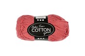 Przedza i akcesoria - Creativ Company Cotton yarn Terracotta 50gr 170m - 431130