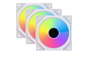 Wentylator obudowy - Lian Li UNI FAN SL-INF 120 White - 3 pack - Wentylator obudowy - 120mm - Biały z oświetleniem RGB - 29 dBA - UF-SLIN120-3W