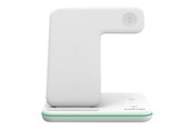 Telefon - Adapter i Ładowarka - Canyon WS-303 wireless charging stand - 3-in-1 - 15 Watt - White - CNS-WCS303W