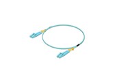 Kabel sieciowy - Ubiquiti 10 Gbps OM3 Duplex LC Cable 1M - Niebieski - 1m - UACC-OFC-MM-1M