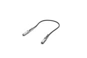 Kabel sieciowy - Ubiquiti UACC-DAC-SFP28-0.5M 25 Gbps Direct Attach Cable 0.5M - Czarny - 0.5m - UACC-DAC-SFP28-0.5M