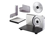 Krajalnica - Unold Krajalnica 78866 - slicer - silver/black - 100 W - 78866