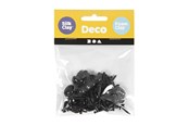 Artykuly Artystyczne & Rzemieslnicze - Creativ Company Eyes and noses - Black 20 sets - 78281