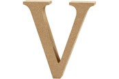 Artykuly Artystyczne & Rzemieslnicze - Creativ Company Letter V MDF 13cm 1pc. - 56331