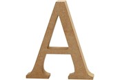 Artykuly Artystyczne & Rzemieslnicze - Creativ Company Letter A MDF 13cm 1pc. - 56310