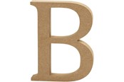 Artykuly Artystyczne & Rzemieslnicze - Creativ Company Letter B MDF 13cm 1pc. - 56311