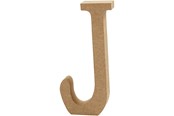 Artykuly Artystyczne & Rzemieslnicze - Creativ Company Letter J MDF 13cm 1pc. - 56319