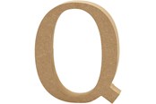 Artykuly Artystyczne & Rzemieslnicze - Creativ Company Letter Q MDF 13cm 1pc. - 56326