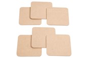 Artykuly Artystyczne & Rzemieslnicze - Creativ Company Coasters MDF 6pcs. - 557610