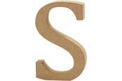 Artykuly Artystyczne & Rzemieslnicze - Creativ Company Letter S MDF 13cm 1pc. - 56328