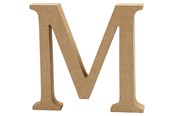 Artykuly Artystyczne & Rzemieslnicze - Creativ Company Letter M MDF 13cm 1pc. - 56322